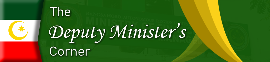 Deputy Minister's Corner